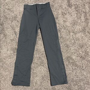Kids Charcoal Baseball Pants
